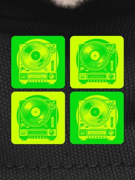 Style de platine vinyle
