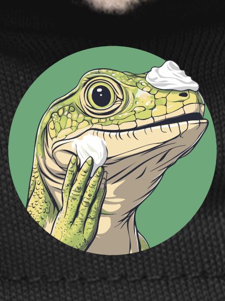 Lizard shaving – smoother than ever!