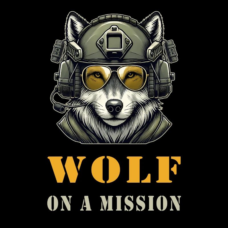 Wolf on a mission