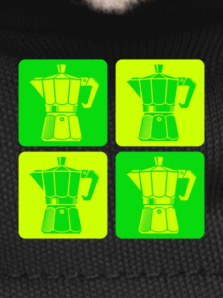 Retro Espresso Maker Pop Art