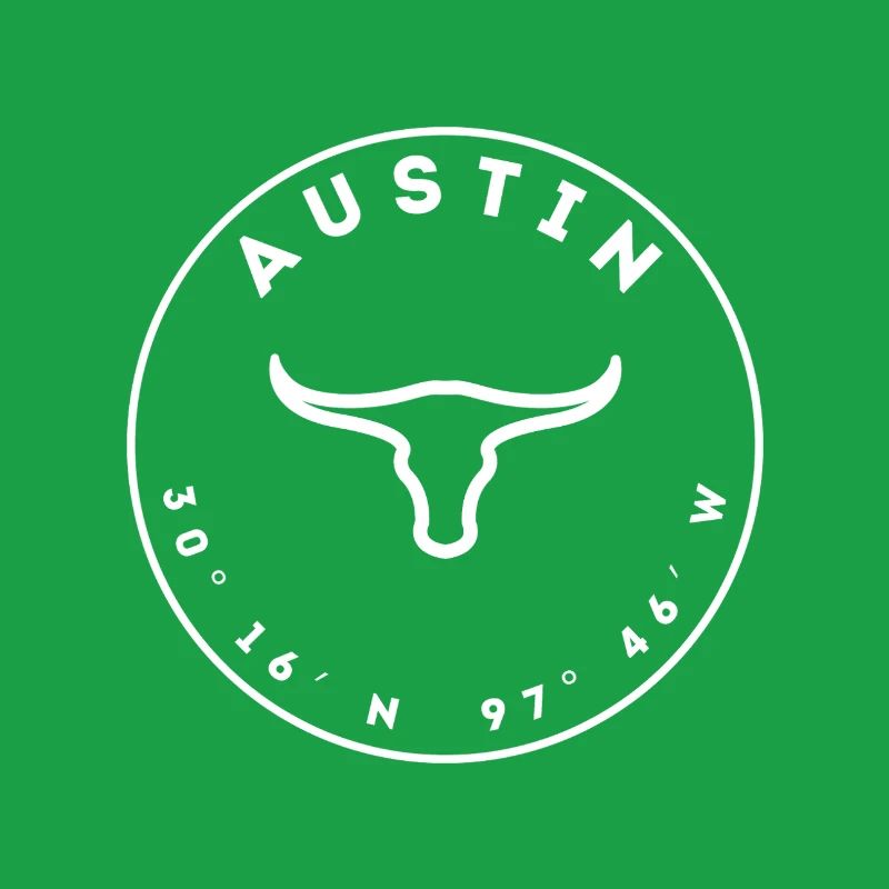 Austin with Bull and coordinates