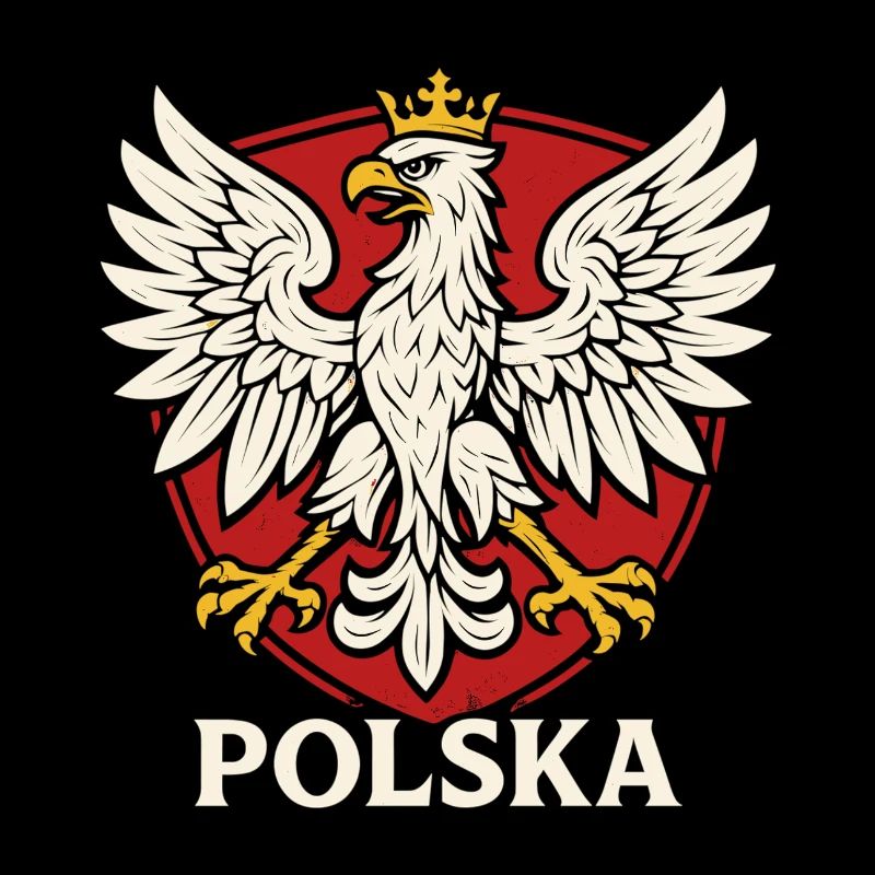 Poland Polska Eagle Flag Flag Epic Gift