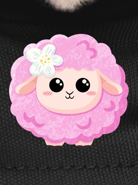 Cute Pink Sheep