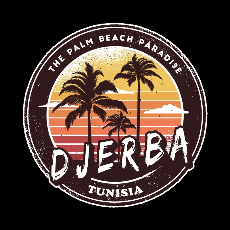 Djerba Tuneisen Palm Tree Design
