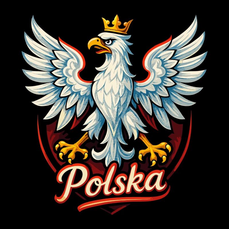 Poland Polska Eagle Flag Flag Epic Gift
