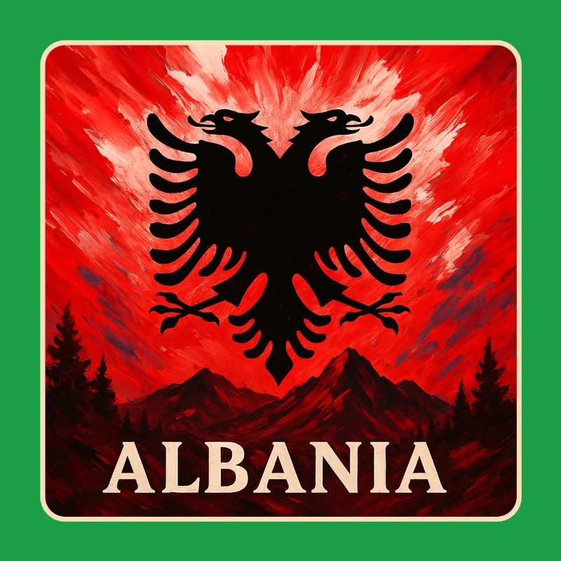 Albania Double Eagle Design