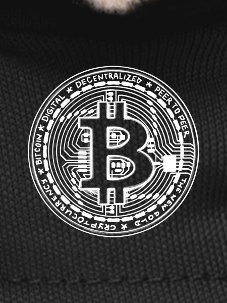 Crypto - Hand Drawn Bitcoin Coin