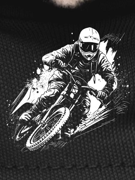 BMX Biker Drawing