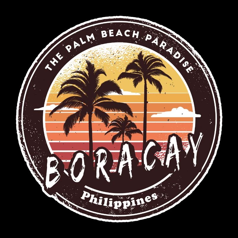 Boracay, Philippines, Design vintage