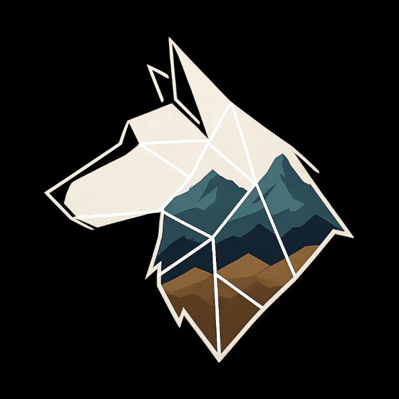 Geometrischer Wolf