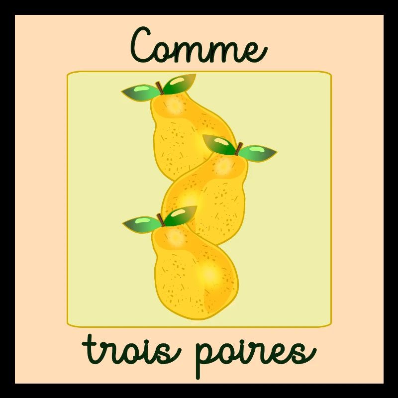 Haut comme trois poires