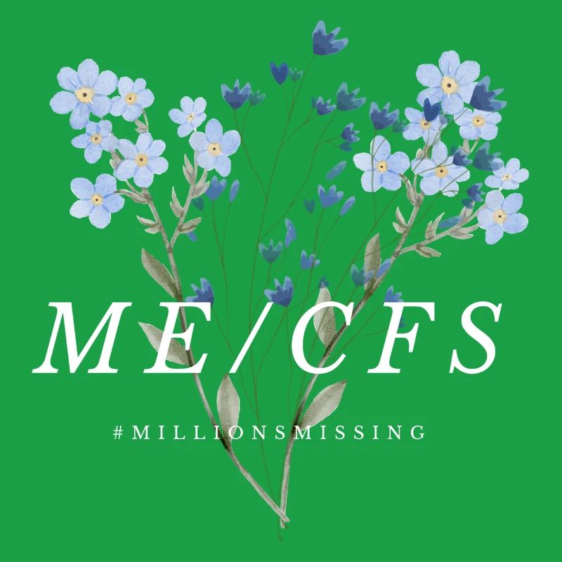 ME/CFS Fleurs blanches