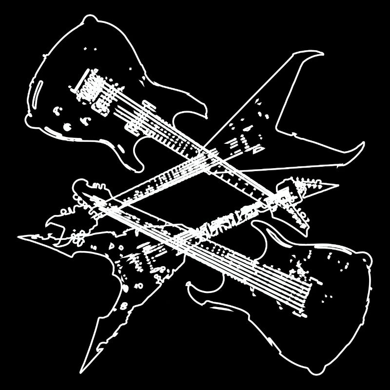 Conception de composition de guitares électriques