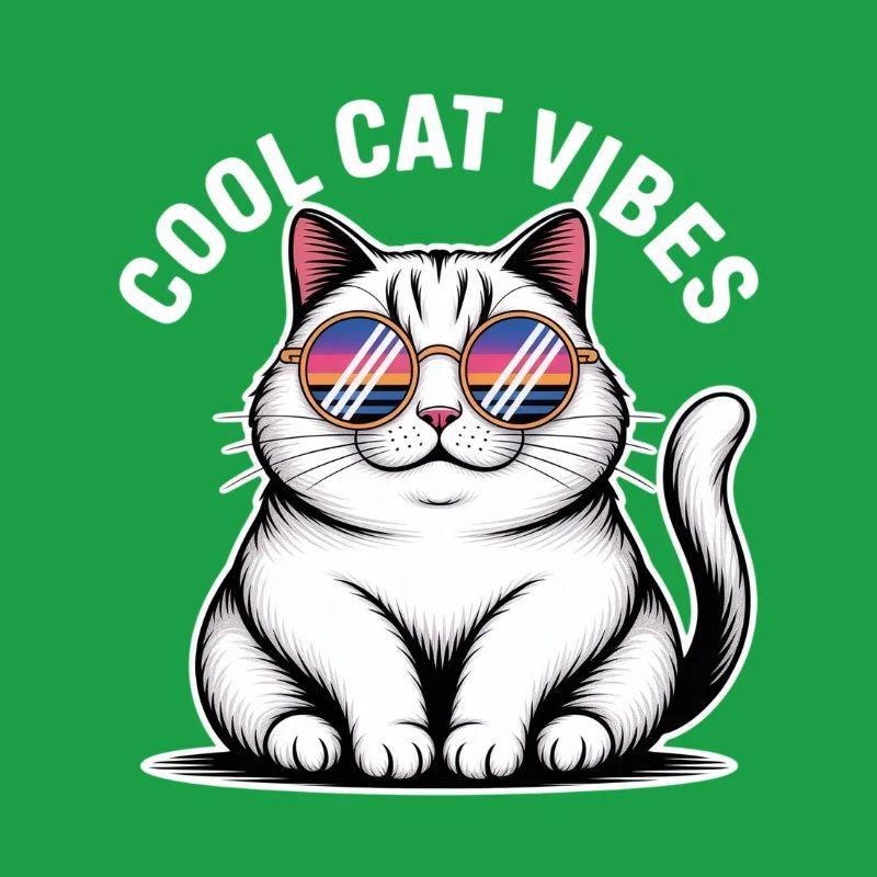 Buddy Cat with Wave Goggles