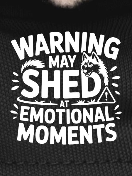 Husky Dog Funny Shedding 