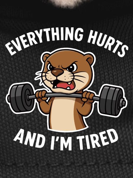 Angry Otter Weightlifting Quote