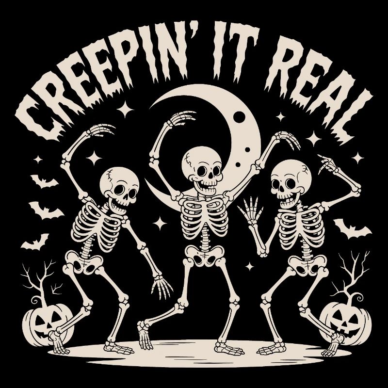 Creepin’ It Real Skeleton Dance