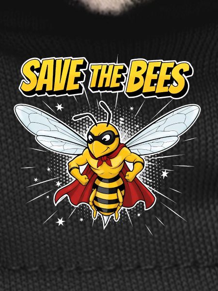 Comic Bee Hero Motto