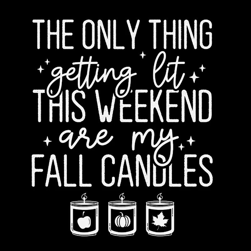 Autumn feeling with warming candles