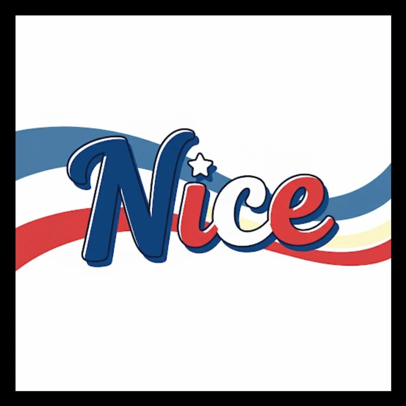 Joli souvenir à Nice