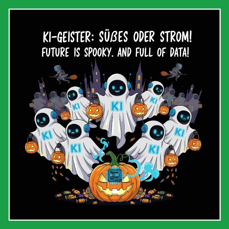 KI-Geister: Süßes oder Strom !