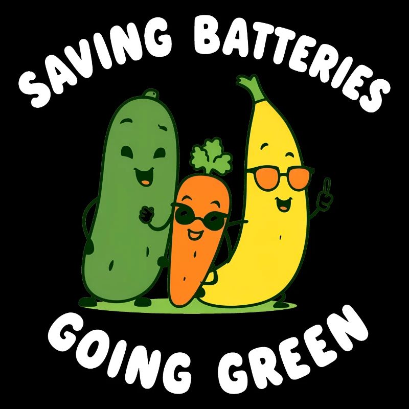 Save batteries Become environmentally friendly Cheeky Fr