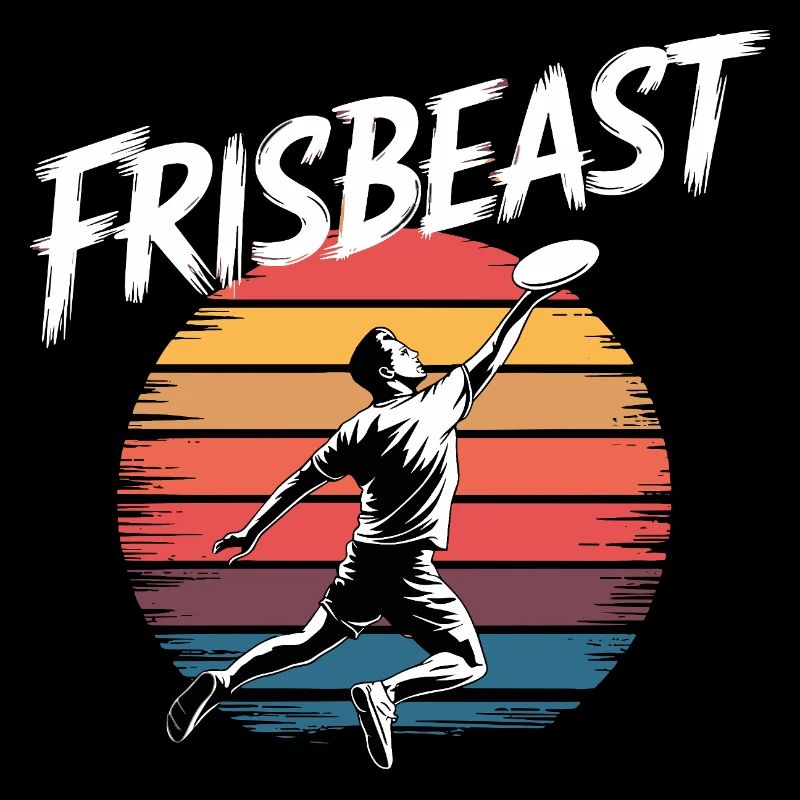 Frisbeast Retro Ultimate Frisbee Style For Athletes