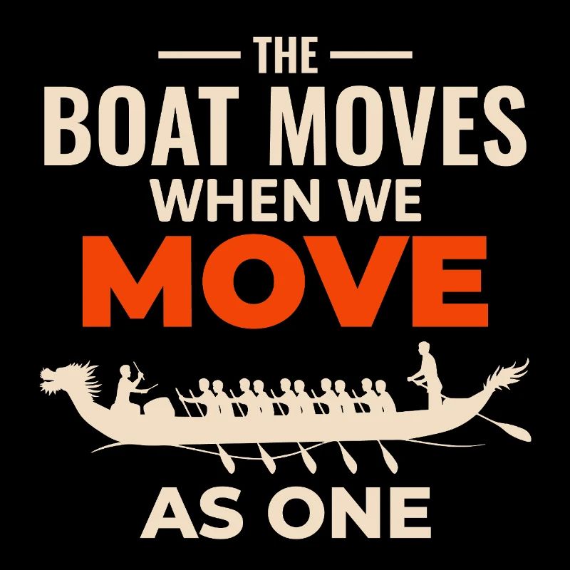 Dragon Boat Unity Design 