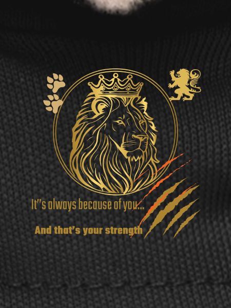 Lion Royalty and Strength Impression