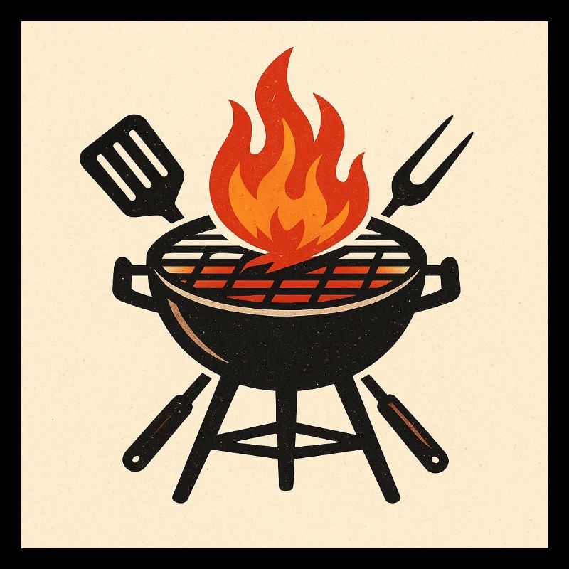 Feuriger Grillabend