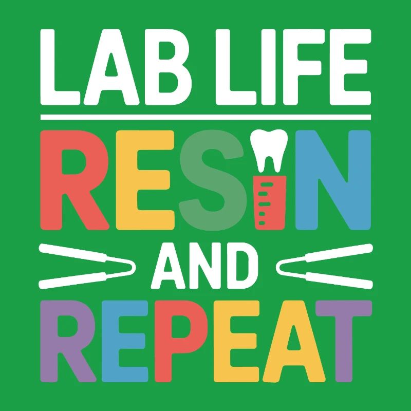 Dental Lab Technician Work Art 
