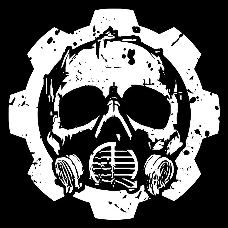 Industrial Skull Gear Design