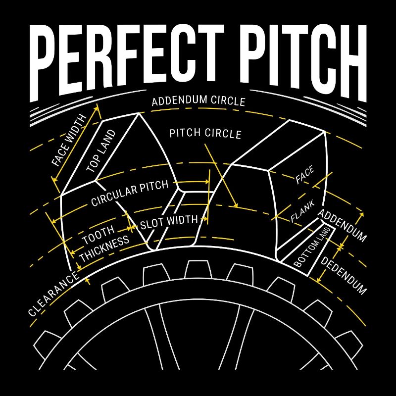 Gear Teeth Anatomy – Perfect Pitch Edition