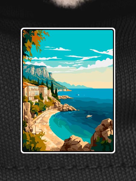 Makarska Croatia Cliffside Mediterranean Coastline