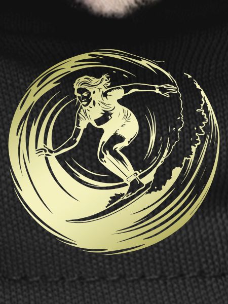 Surfer Silhouette Surfing