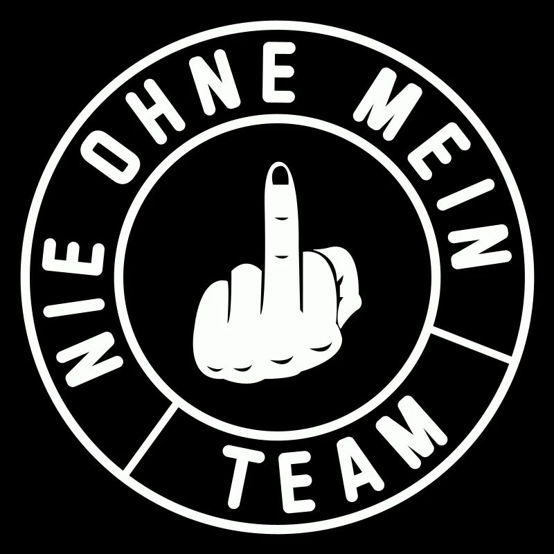 My Team Middle Finger Emblem