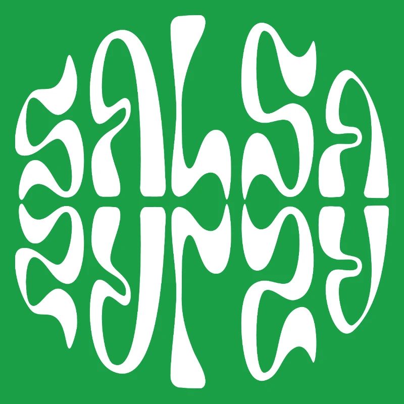 Salsa Pulse Circular Typography