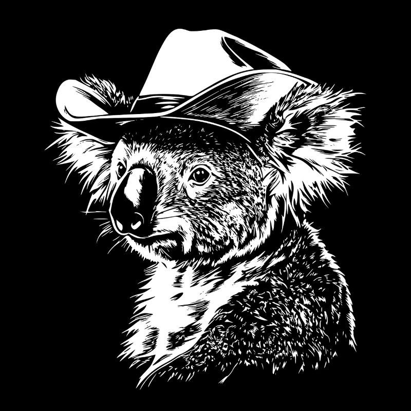 Koala Cowboy Hut Western
