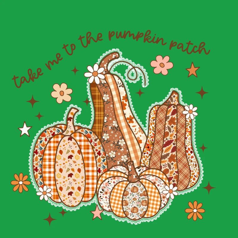 Patchwork de citrouilles