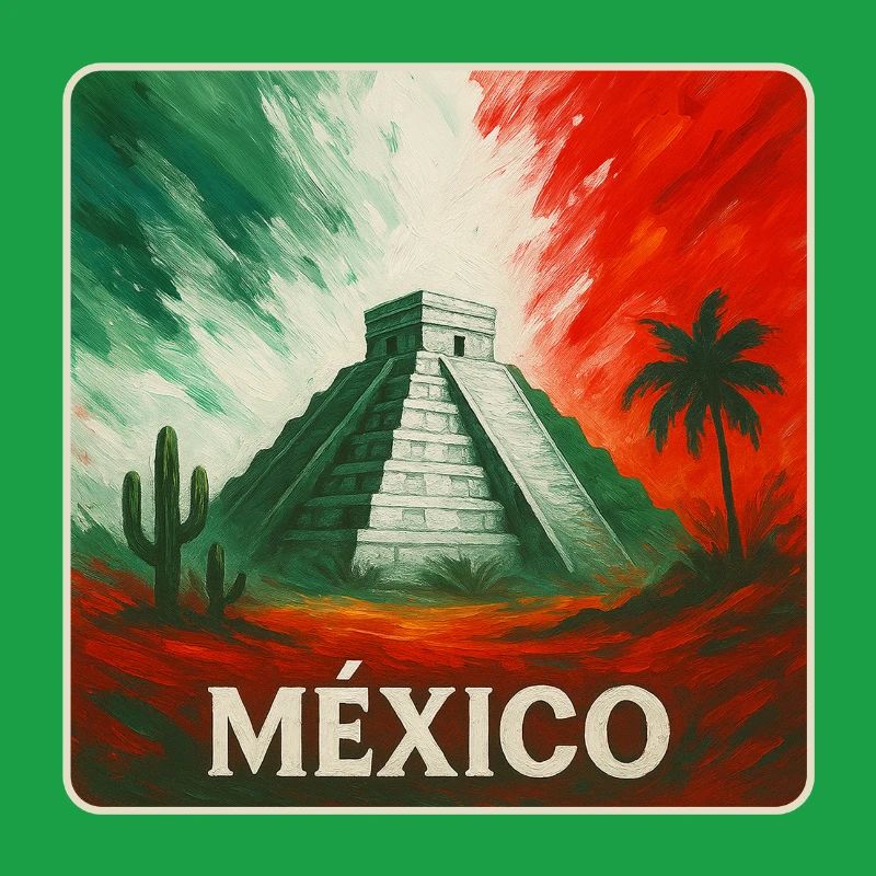 Mexiko Pyramiden Design