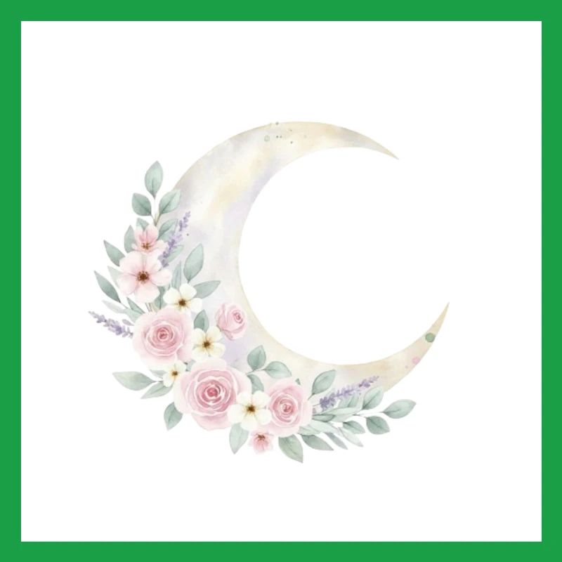 Couronne de fleurs de lune