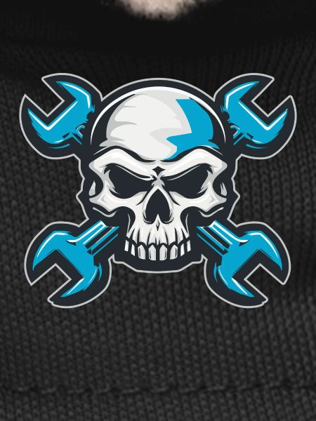 Mechanic's skull