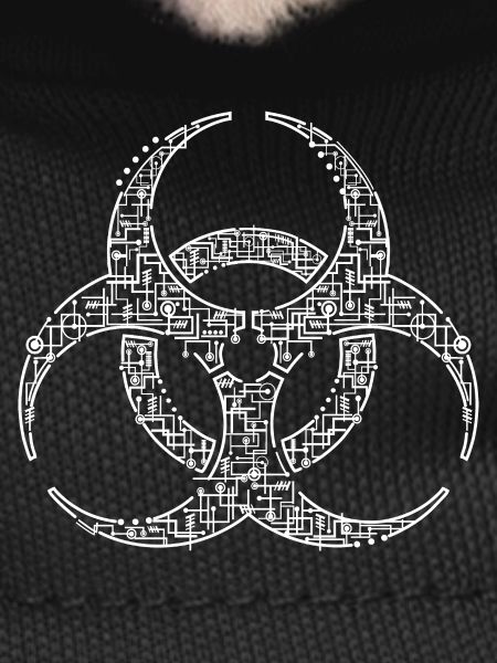 Biohazard Warning Shirt – Edgy Design