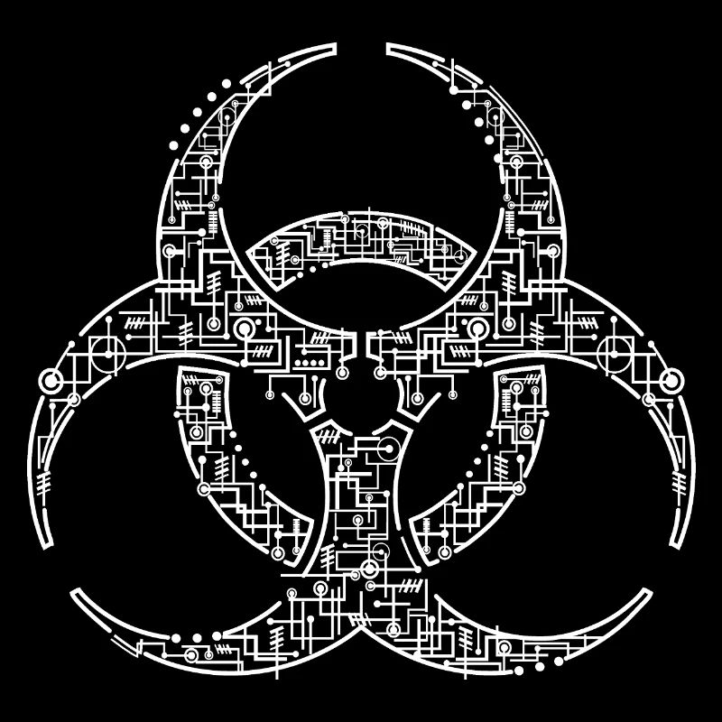 Biohazard-Warnshirt – Edgy Design