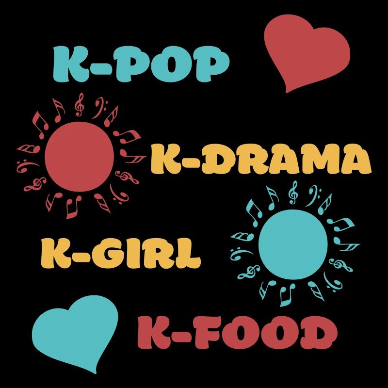K-pop k-drama 3 couleurs custom