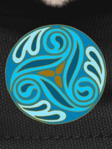 Blue Celtic Sphere