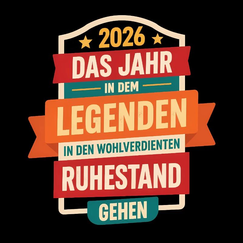 2026 Legend Retirement Retiree Pensioner Gift