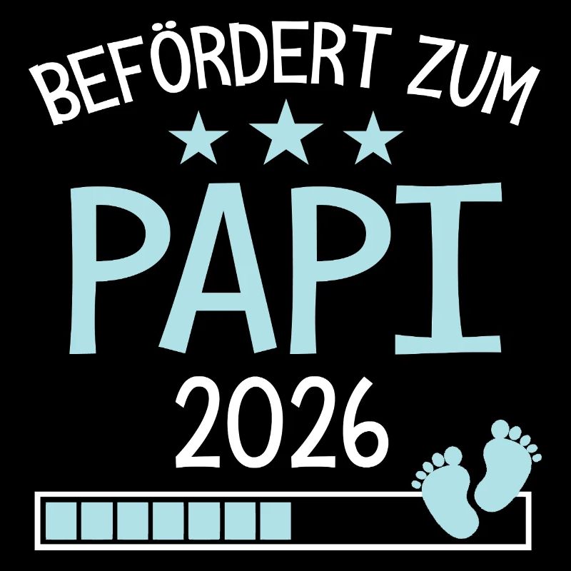 Befördert zu Papi 2026 Geschenk für Großvater