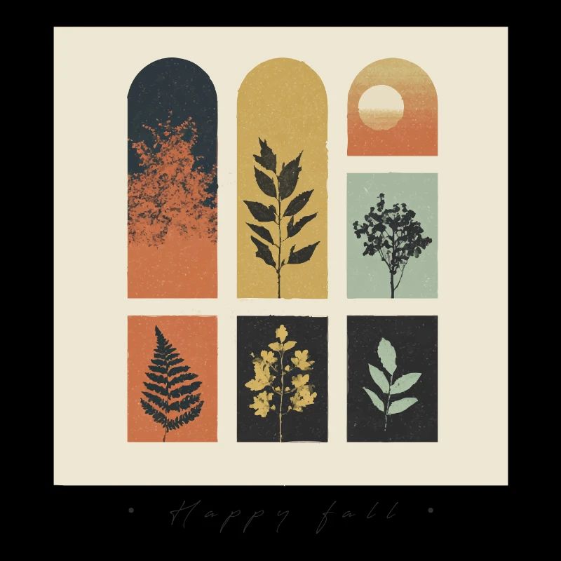 Grille des plantes d’automne
