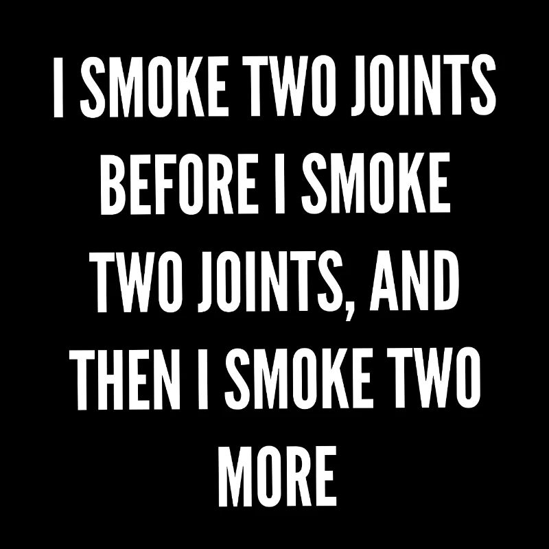 Zwei Joints Vor Dem Nächsten